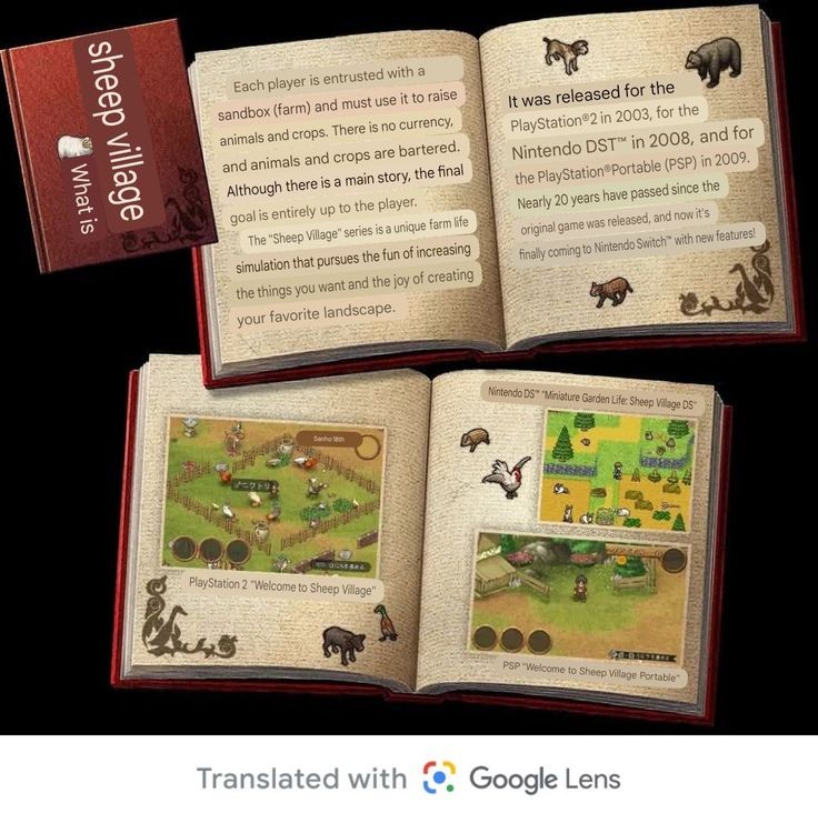 Sheep Village books Blank Meme Template