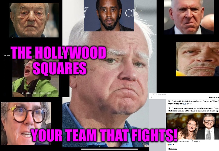 The Master and the Muppets | THE HOLLYWOOD 
SQUARES; YOUR TEAM THAT FIGHTS! | image tagged in scumbag hollywood,hollywood liberals,cucks,political meme,political memes,drain the swamp | made w/ Imgflip meme maker