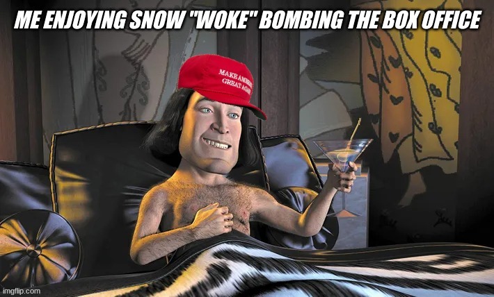 Rachel Zegler meme | image tagged in memes,shrek,snow white,woke,movies,maga | made w/ Imgflip meme maker