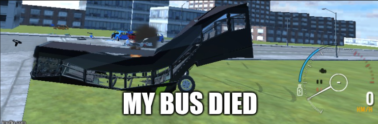 High Quality dead bus Blank Meme Template