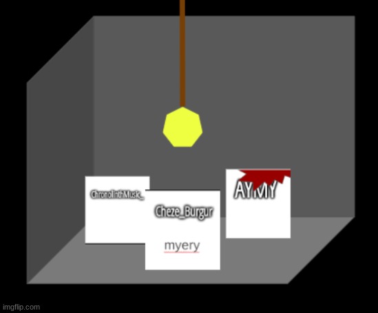 bach is killed, the other 3 have been dragged to the room of dispair, vote one to be eliminated. | made w/ Imgflip meme maker