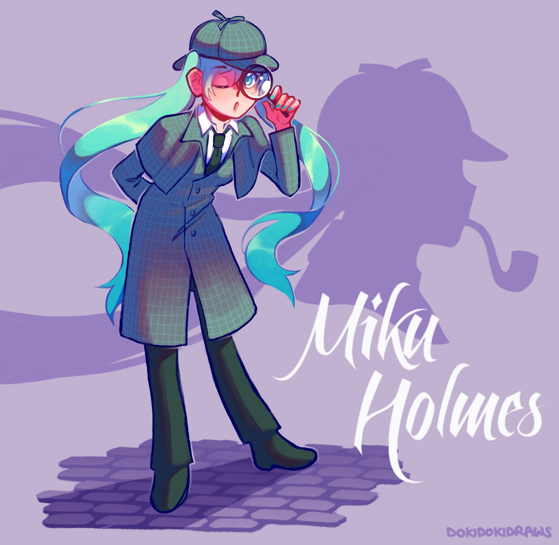 Miku Holmes Blank Meme Template