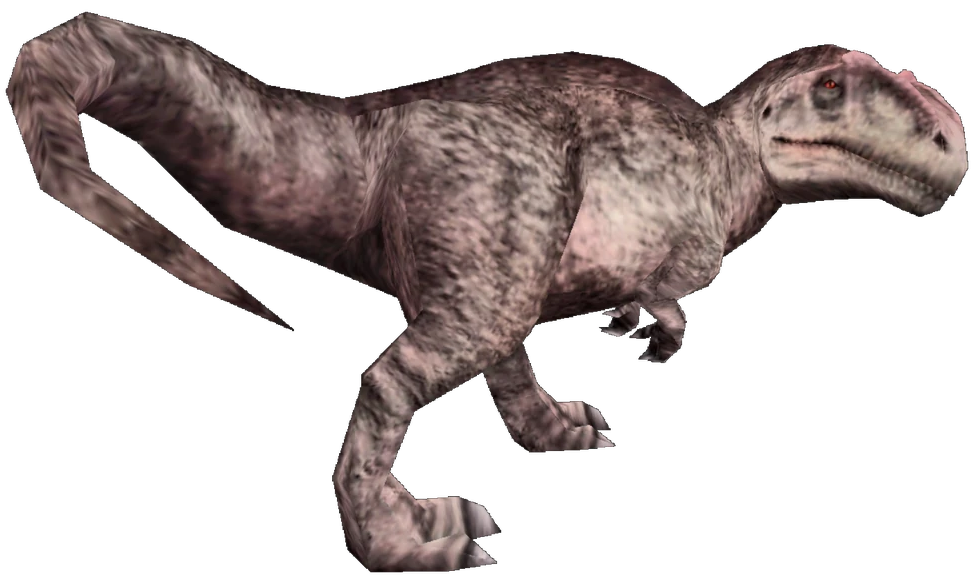 Albino Acrocanthosaurus (FMM UV-32) Blank Meme Template