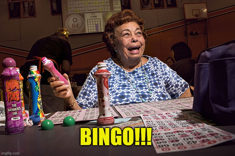 BINGO CR | BINGO!!! | image tagged in bingo cr | made w/ Imgflip meme maker