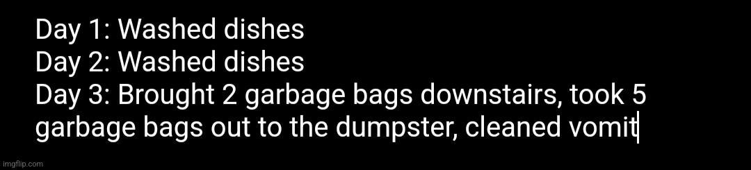 I puked right after handling some trash buh | made w/ Imgflip meme maker