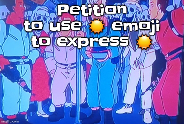 Sun | Petition to use ☀️ emoji to express ☀️ | image tagged in average matt rose video | made w/ Imgflip meme maker