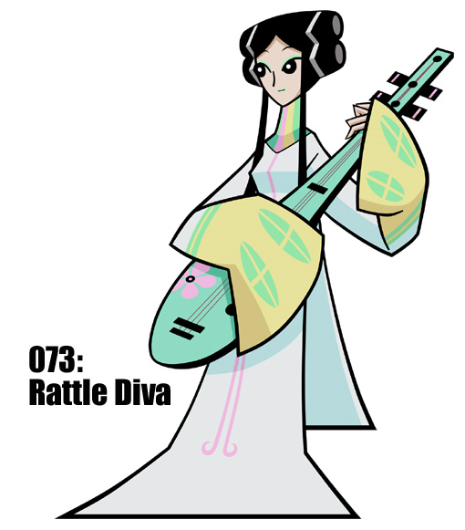 Rattle Diva Blank Meme Template