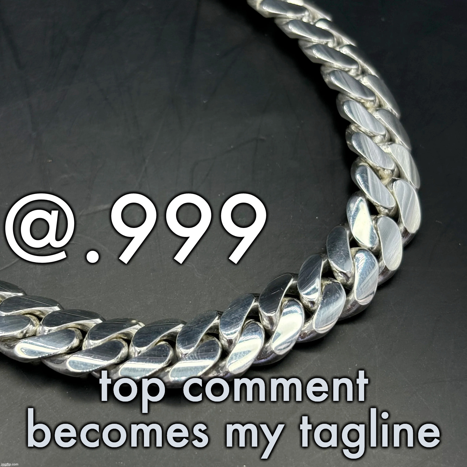 Silver Announcement Template 14.0 Template | top comment becomes my tagline | image tagged in silver announcement template 14 0 template | made w/ Imgflip meme maker