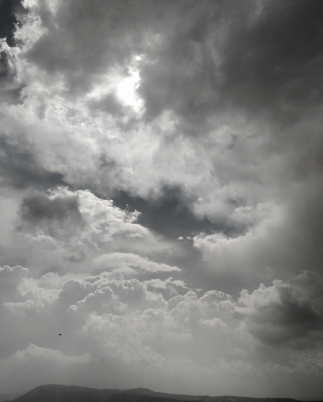Sky. Blank Meme Template