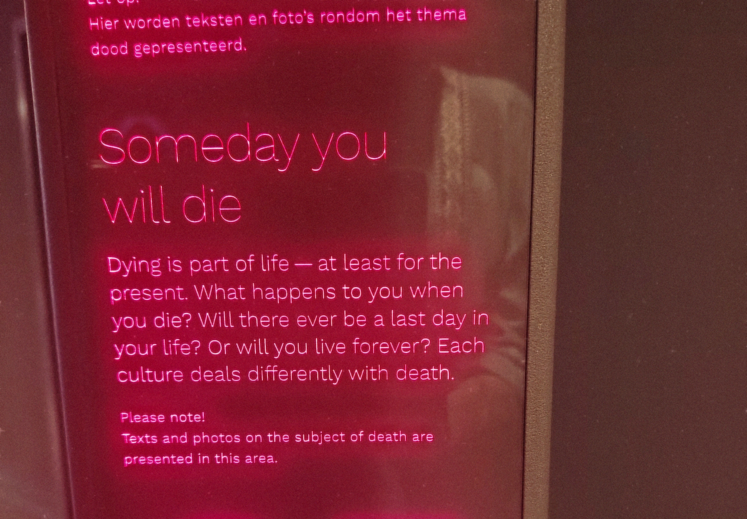 Someday you will die Blank Meme Template