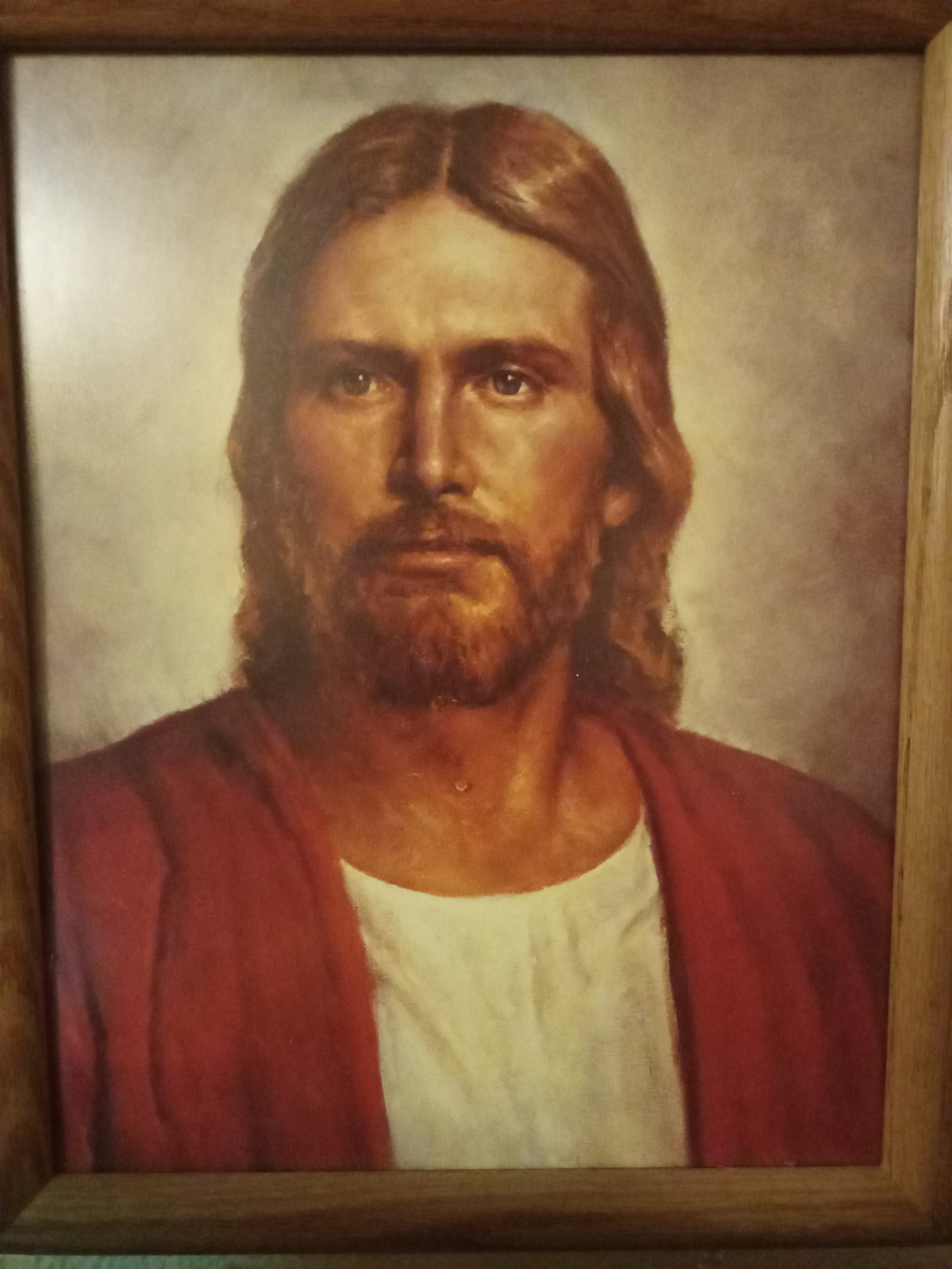 1970's Trucker Jesus Blank Meme Template