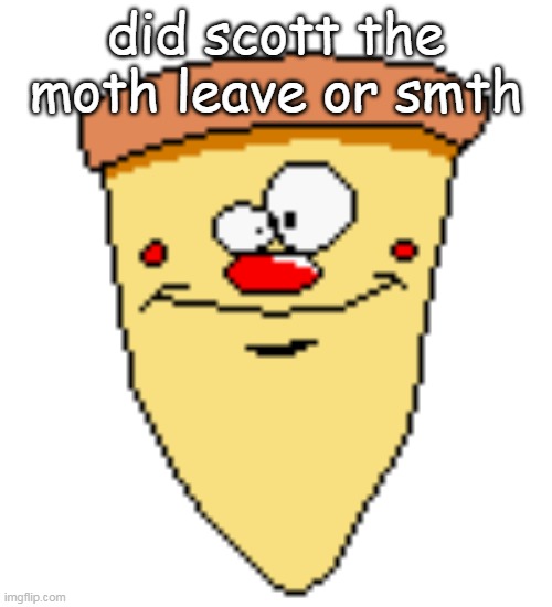 my butthoel reaction image | did scott the moth leave or smth | image tagged in my butthoel reaction image | made w/ Imgflip meme maker
