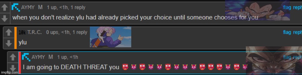 characters as msmg comments 8 | made w/ Imgflip meme maker