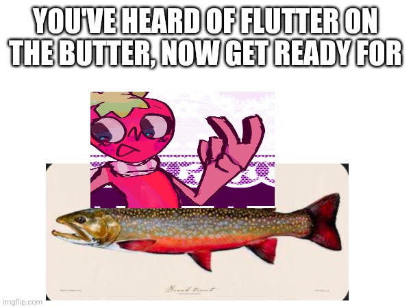 YOU'VE HEARD OF FLUTTER ON THE BUTTER, NOW GET READY FOR | made w/ Imgflip meme maker