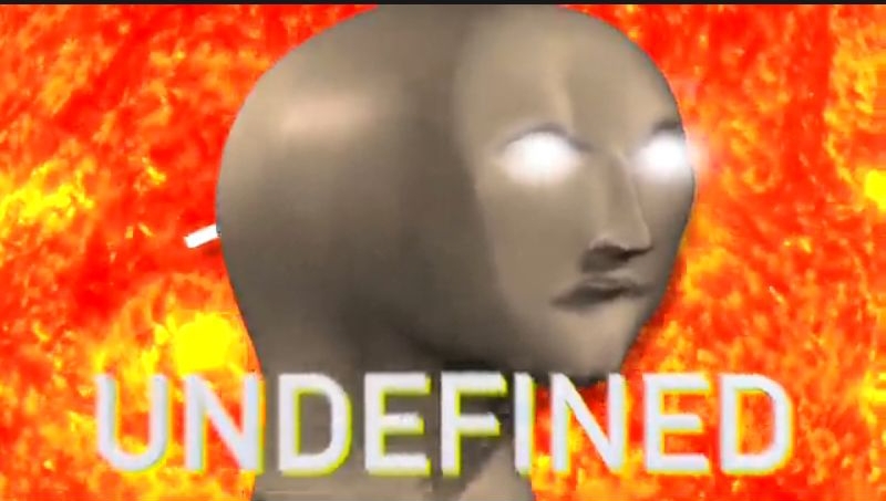 U N D E F I N E D Blank Meme Template