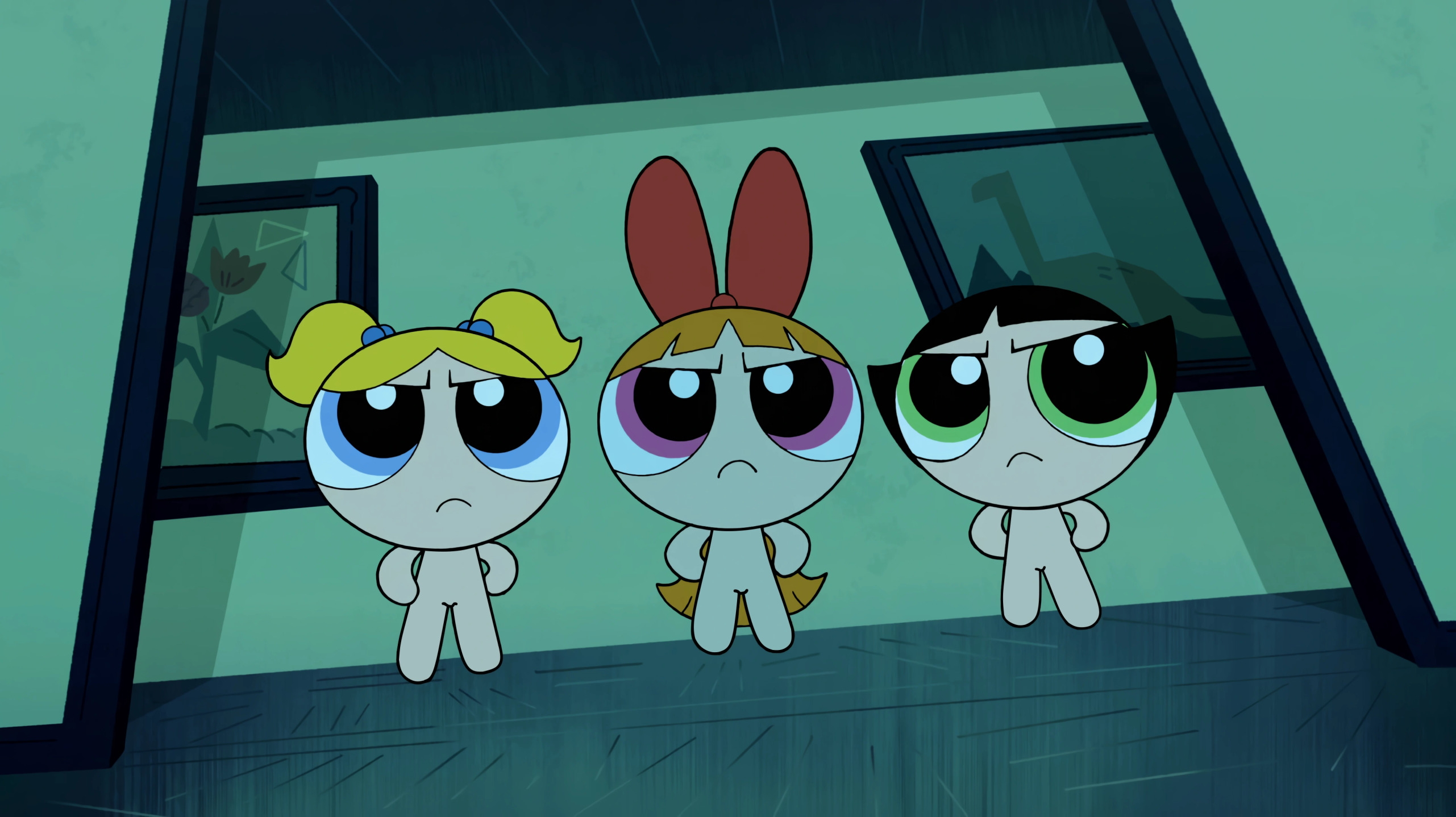 Naked Powerpuff Girls Blank Meme Template