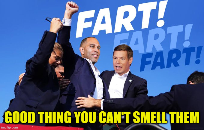 whew... what's that smell | GOOD THING YOU CAN'T SMELL THEM | image tagged in democrats,stink | made w/ Imgflip meme maker