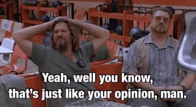 Dude Opinion Blank Meme Template