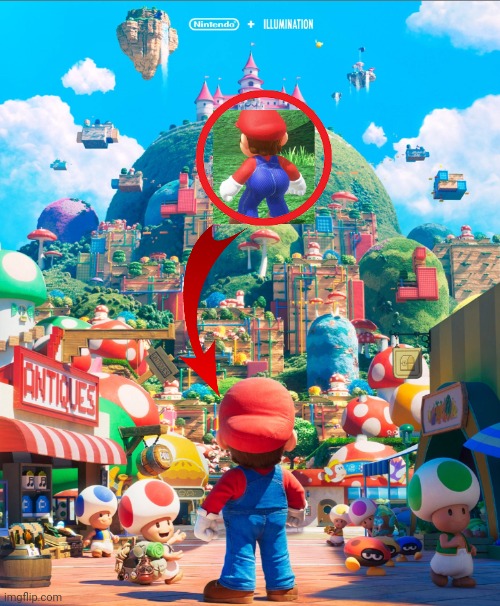 mario movie poster | image tagged in mario movie poster | made w/ Imgflip meme maker