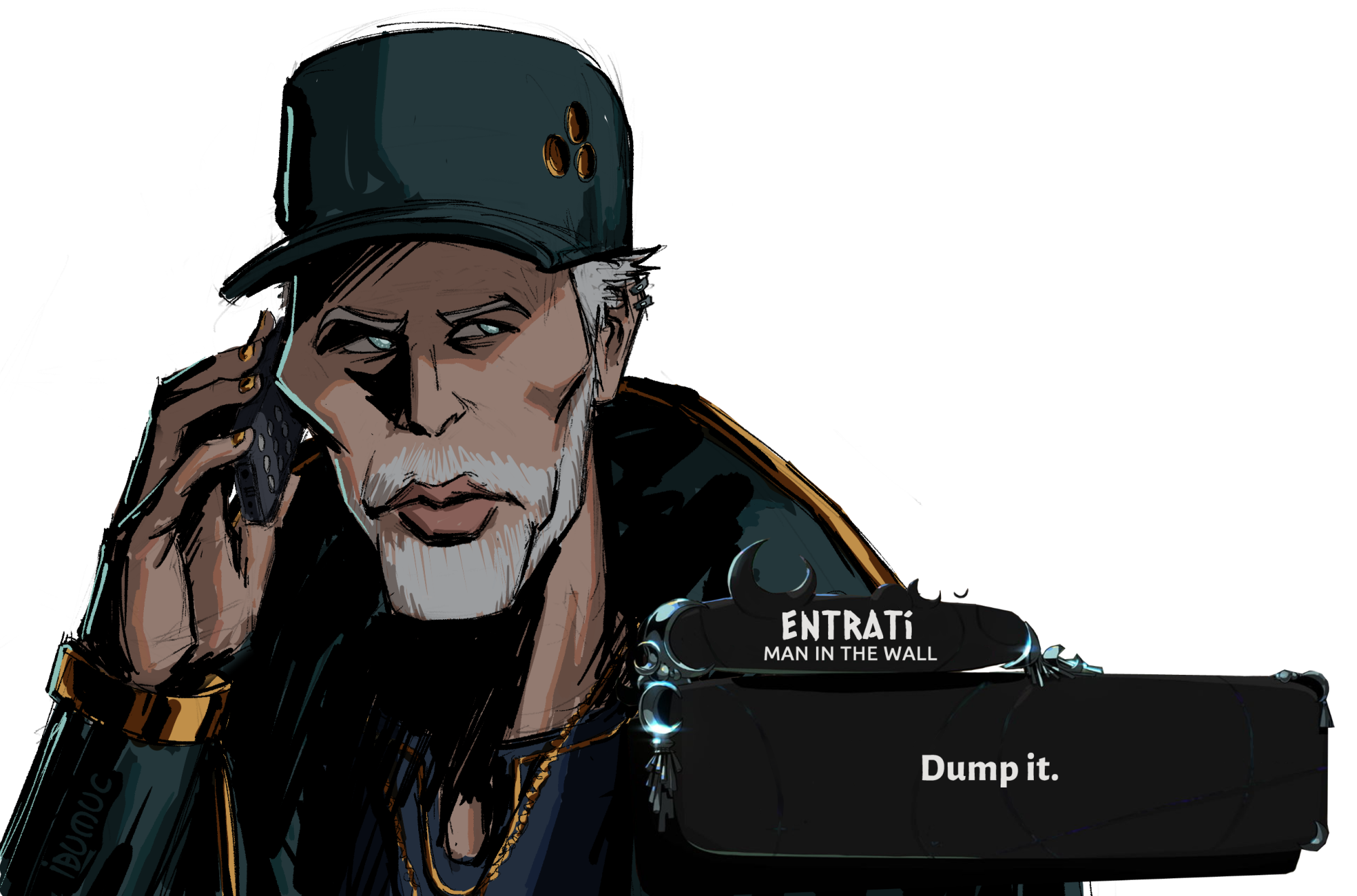 Albrecht Entrati Dump it Blank Meme Template