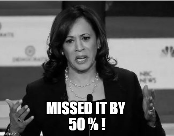 MISSED IT BY 
50 % ! | made w/ Imgflip meme maker