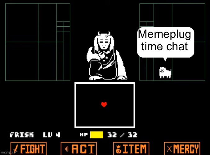Link in comments | Memeplug time chat | image tagged in hard mode blank | made w/ Imgflip meme maker