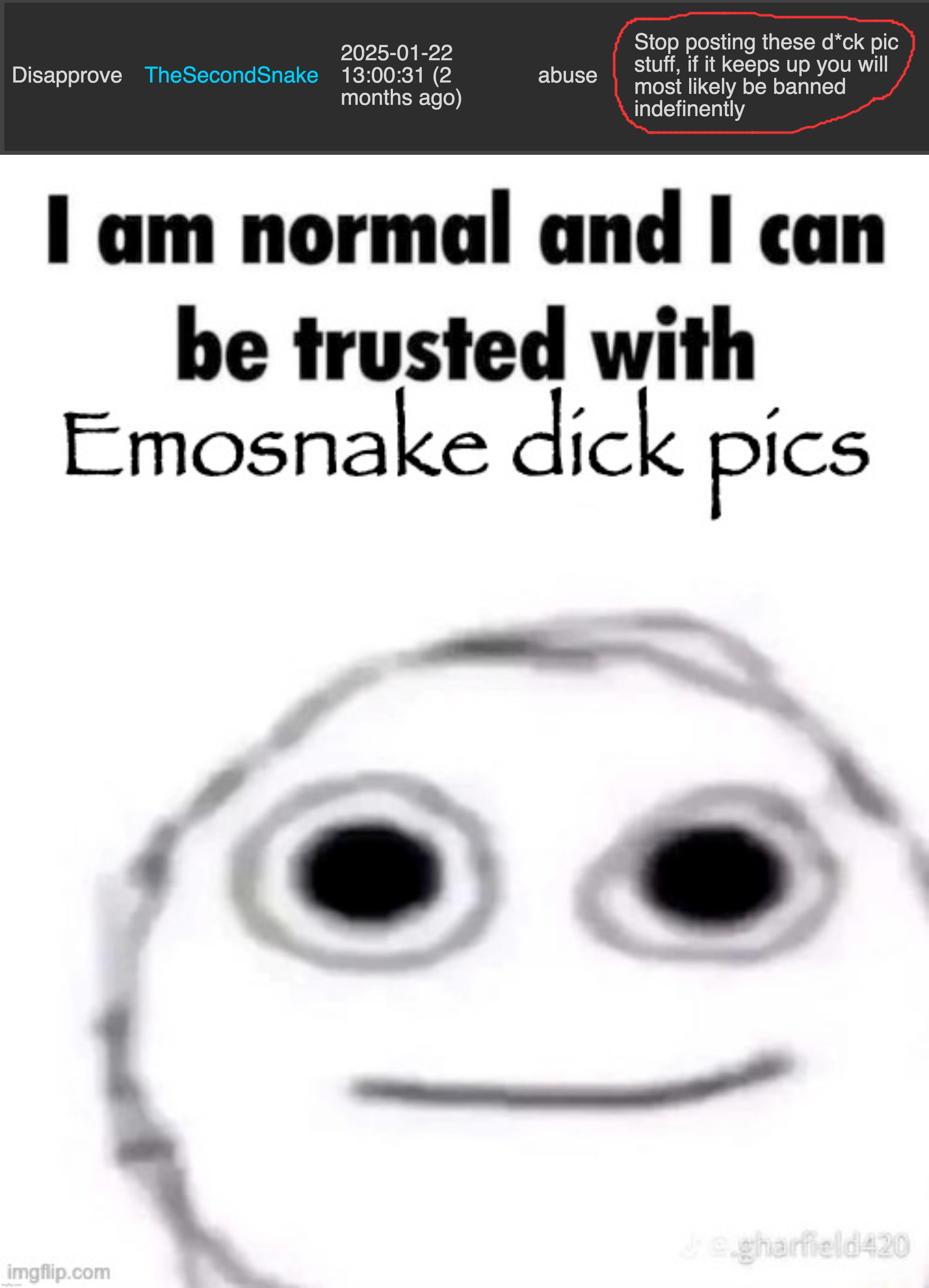 I didn't even post them????? This was clearly satire lmfao | made w/ Imgflip meme maker