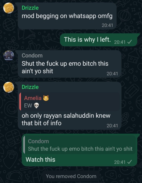 that time when that jackncoke mf started shit in the whatsapp gc | made w/ Imgflip meme maker