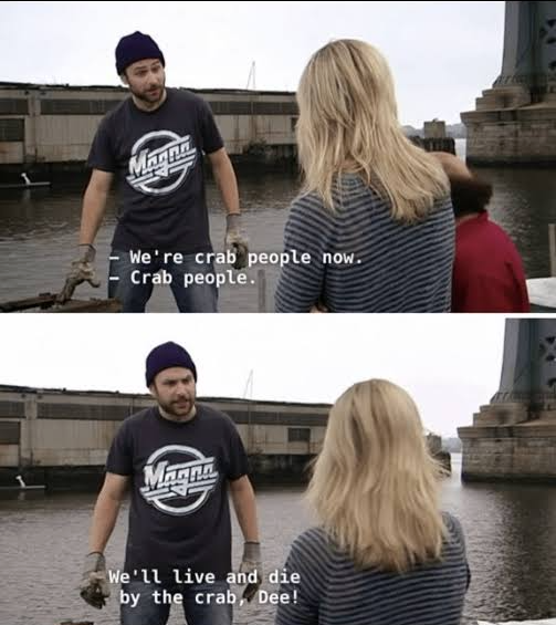 Always sunny crab people Blank Meme Template