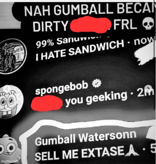 Gumball | made w/ Imgflip meme maker