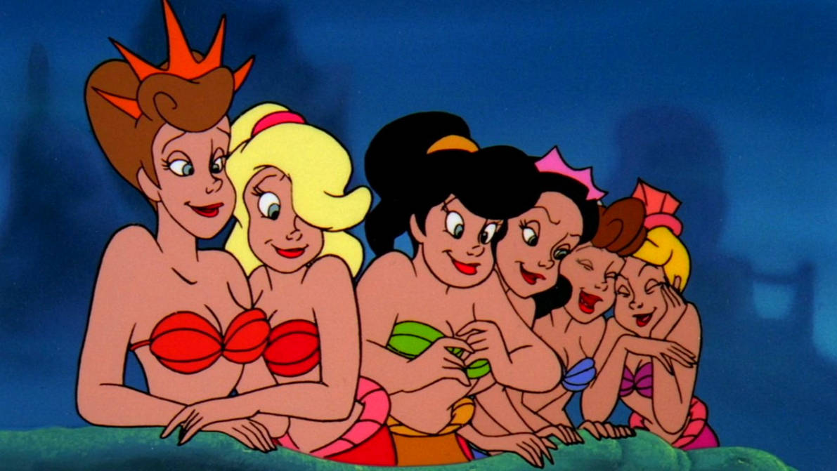 ariel's sisters Blank Meme Template