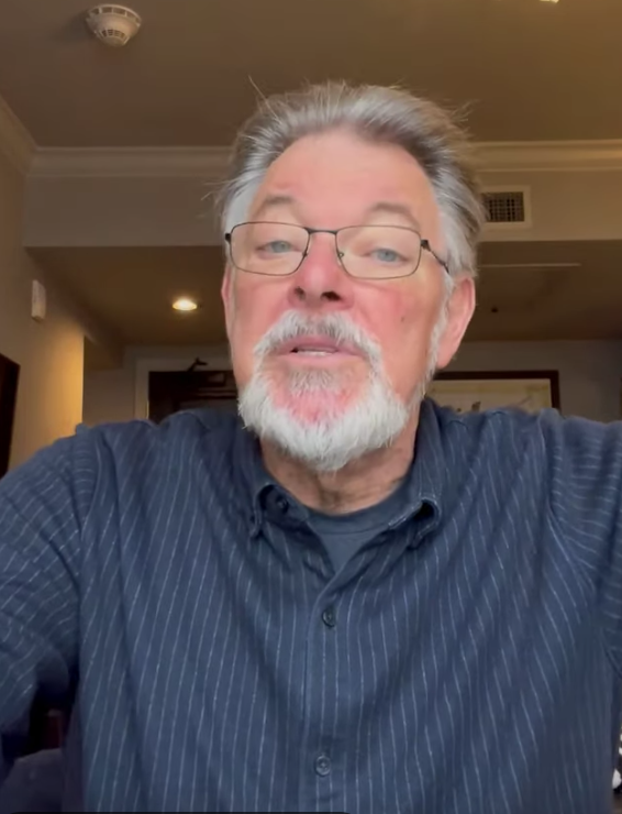 Jonathan Frakes Blank Meme Template
