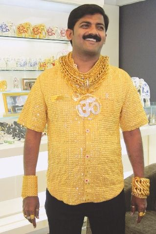 High Quality Gold Man Blank Meme Template