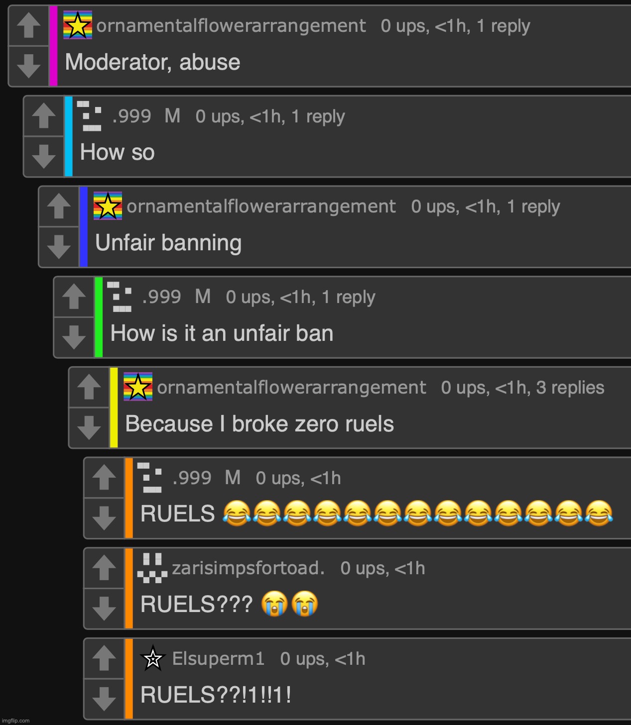 ruels | made w/ Imgflip meme maker