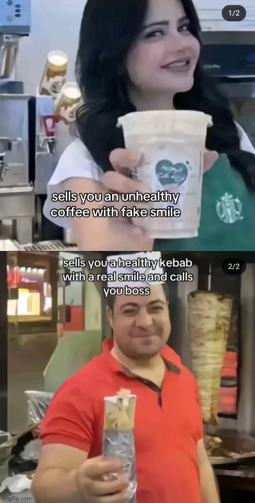 No wonder why Turkish street food is better than greedy ass companies | made w/ Imgflip meme maker