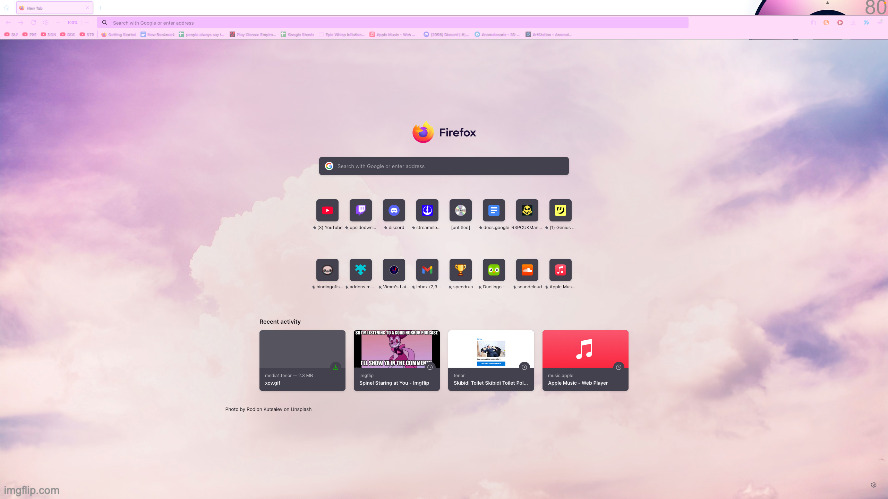im bored. here's my firefox theme | made w/ Imgflip meme maker