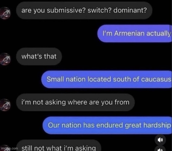 Armenian | made w/ Imgflip meme maker