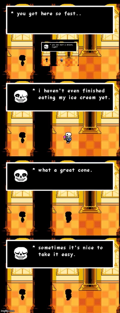 The Bane of Flowey. ‘magine wasting a minute in genocides for this. | made w/ Imgflip meme maker