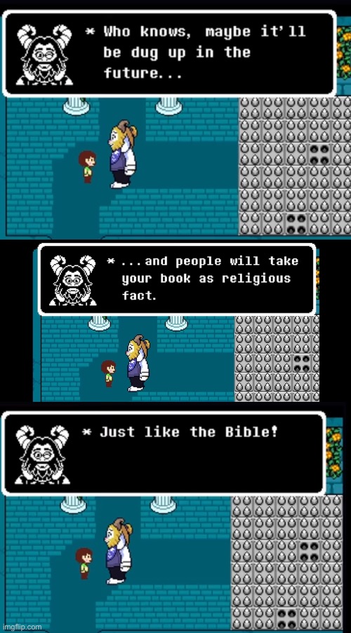 ASGORE WTF (ps: i bought ts! Ai tale | made w/ Imgflip meme maker