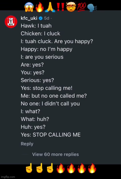 What is KFC even about? ಥ⁠_⁠ಥ | made w/ Imgflip meme maker