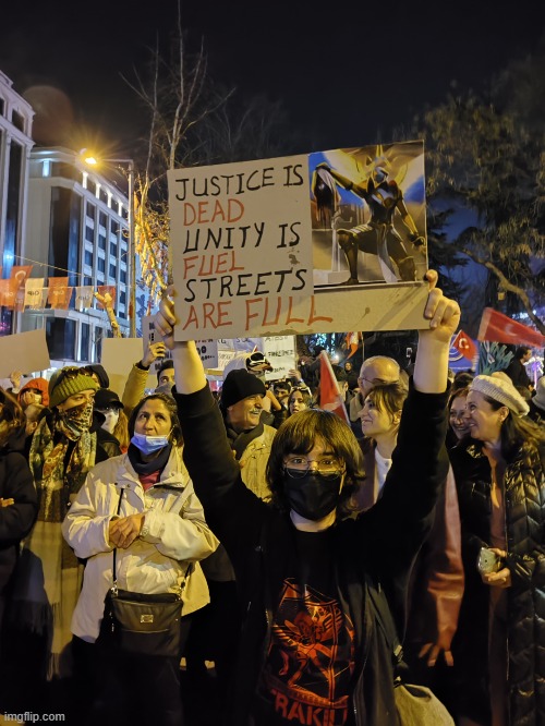 Turkish protest | made w/ Imgflip meme maker