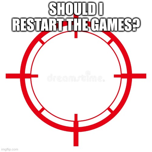 spin game | SHOULD I RESTART THE GAMES? | image tagged in spin game | made w/ Imgflip meme maker