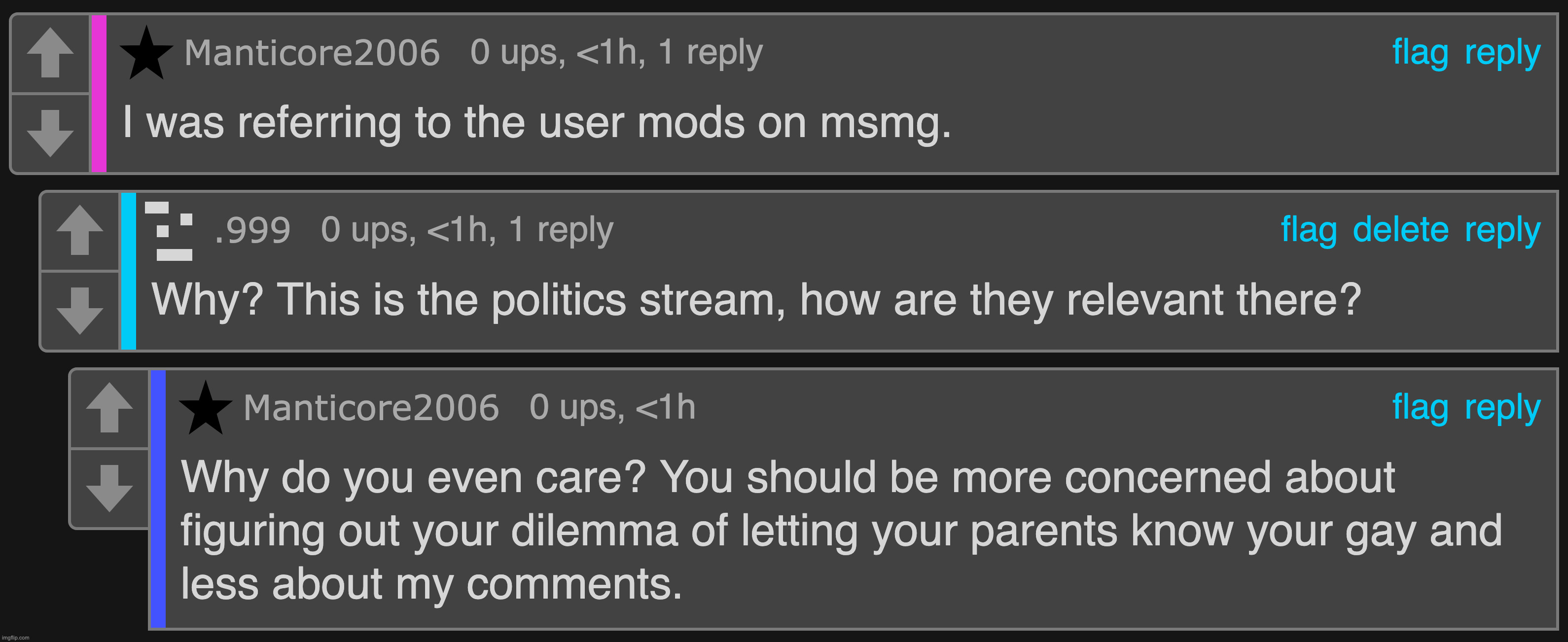 this reply is insane | made w/ Imgflip meme maker
