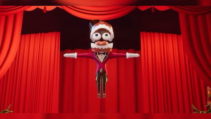 Caine T-posing Blank Meme Template