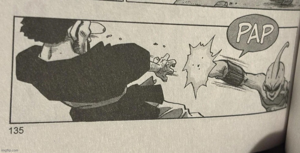 A single punch from Boo could level a city, how fucking strong is Mr Satan | made w/ Imgflip meme maker