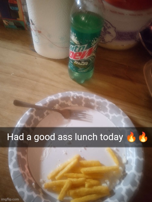 Had a good ass lunch today 🔥🔥 | made w/ Imgflip meme maker