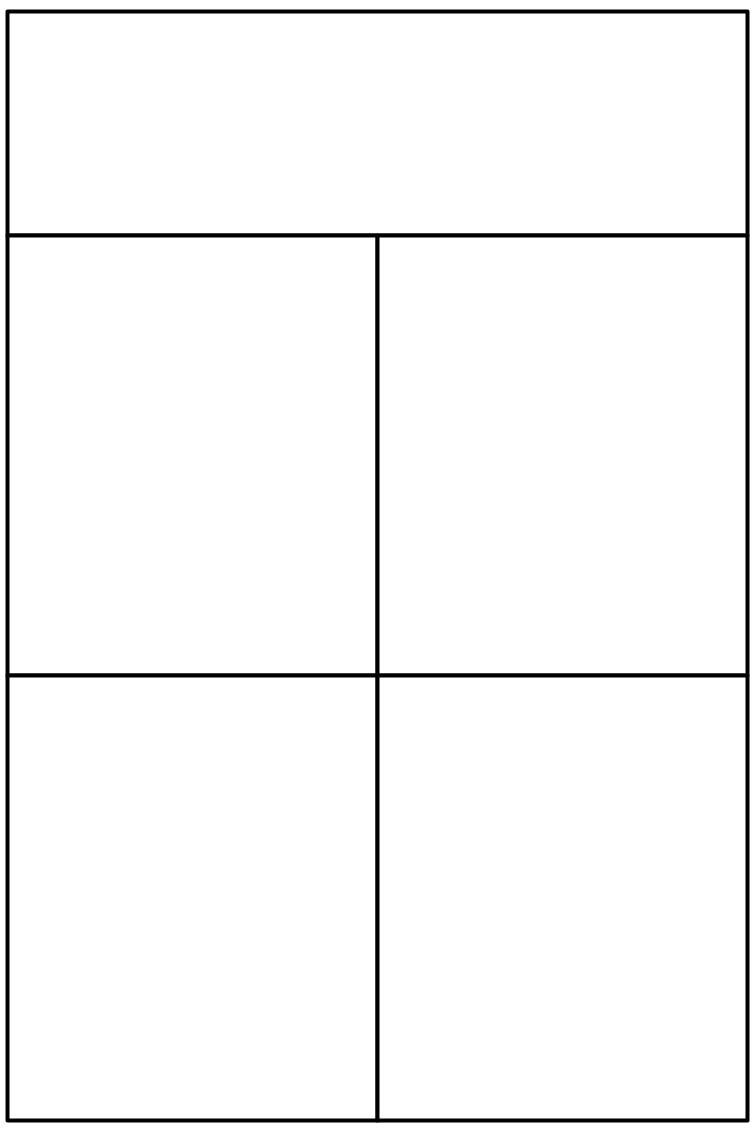 2x2 with title Blank Meme Template