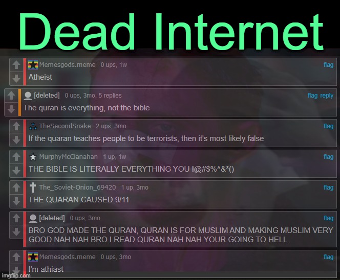 . | Dead Internet | made w/ Imgflip meme maker