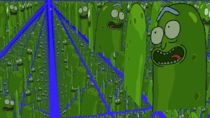 Pickle Rick World Blank Meme Template