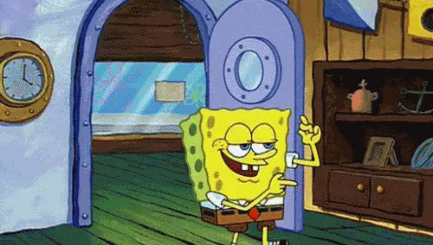 Iconic Cartoon. Blank Meme Template